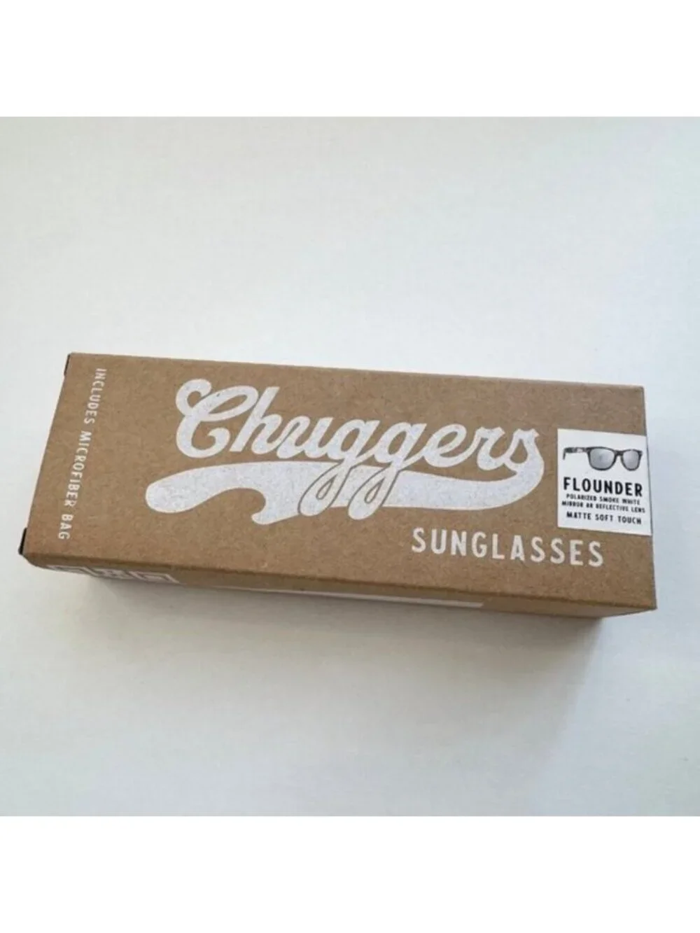 Chuggers Black Polarized Sunglasses with Built in Bottle Opener